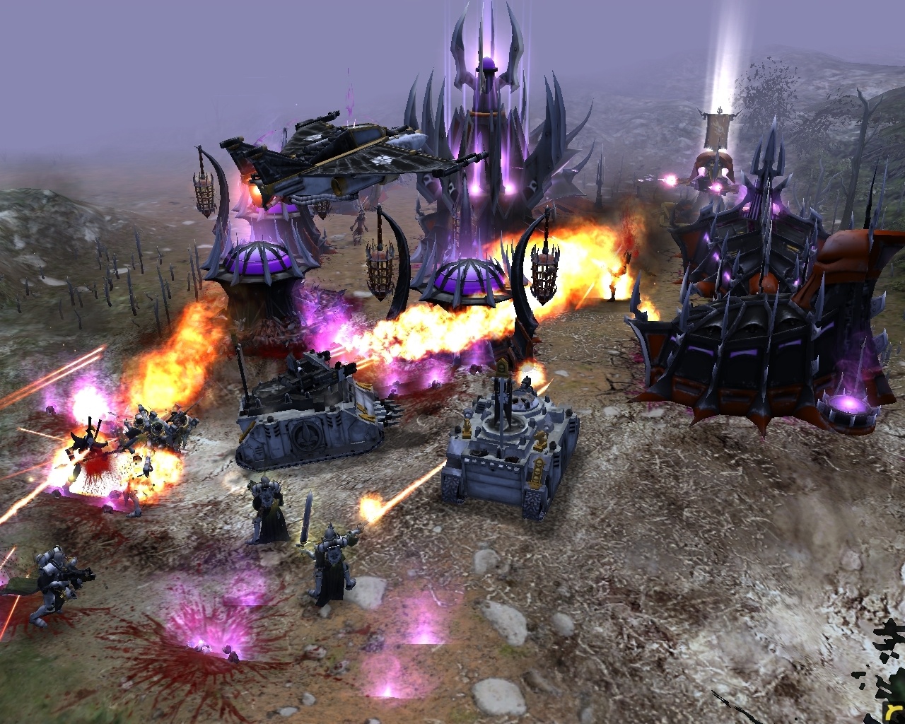 Скриншот из игры Warhammer 40,000: Dawn of War - Soulstorm - 15