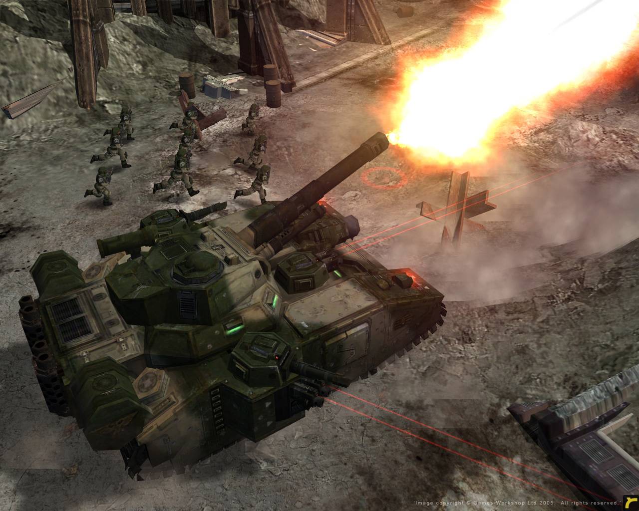Скриншот из игры Warhammer 40,000: Dawn of War - Winter Assault - 42