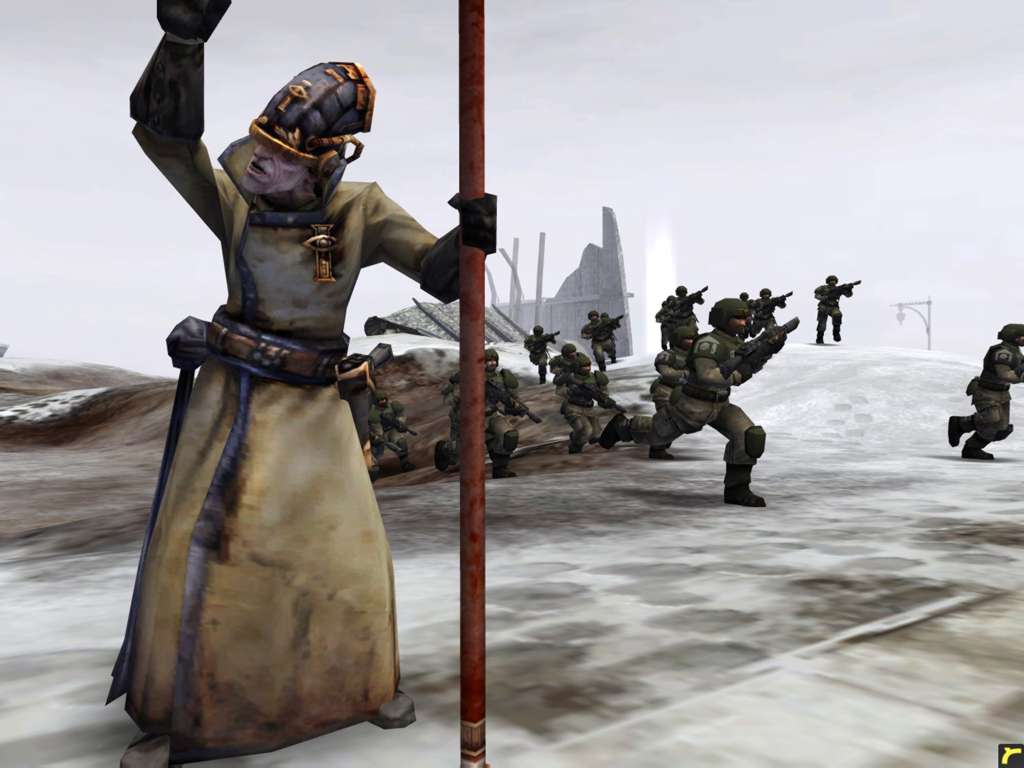 Скриншот из игры Warhammer 40,000: Dawn of War - Winter Assault - 27