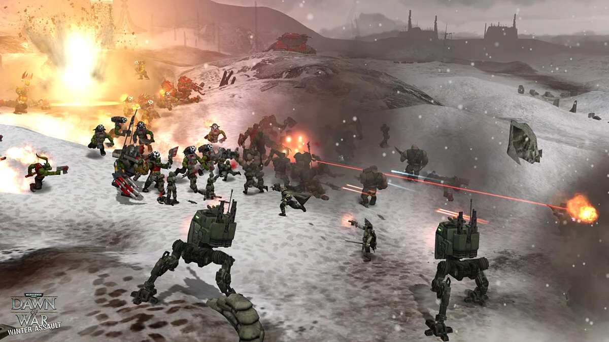 Скриншот из игры Warhammer 40,000: Dawn of War - Winter Assault - 28