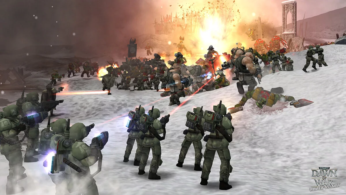 Скриншот из игры Warhammer 40,000: Dawn of War - Winter Assault - 10