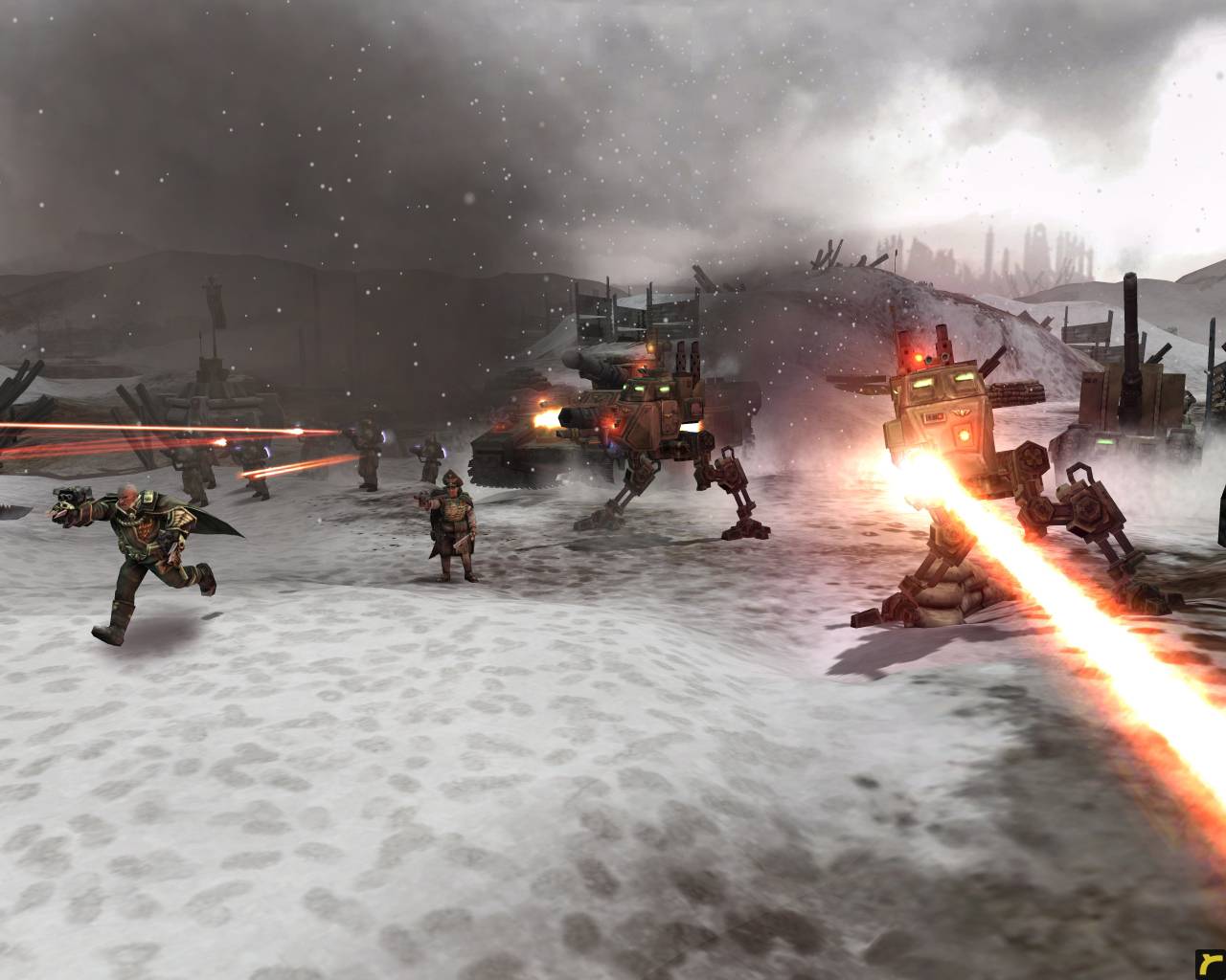 Скриншот из игры Warhammer 40,000: Dawn of War - Winter Assault - 105