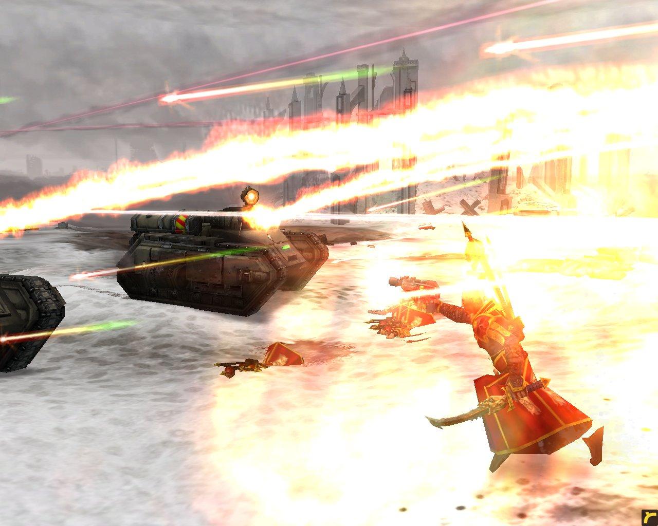 Скриншот из игры Warhammer 40,000: Dawn of War - Winter Assault - 134