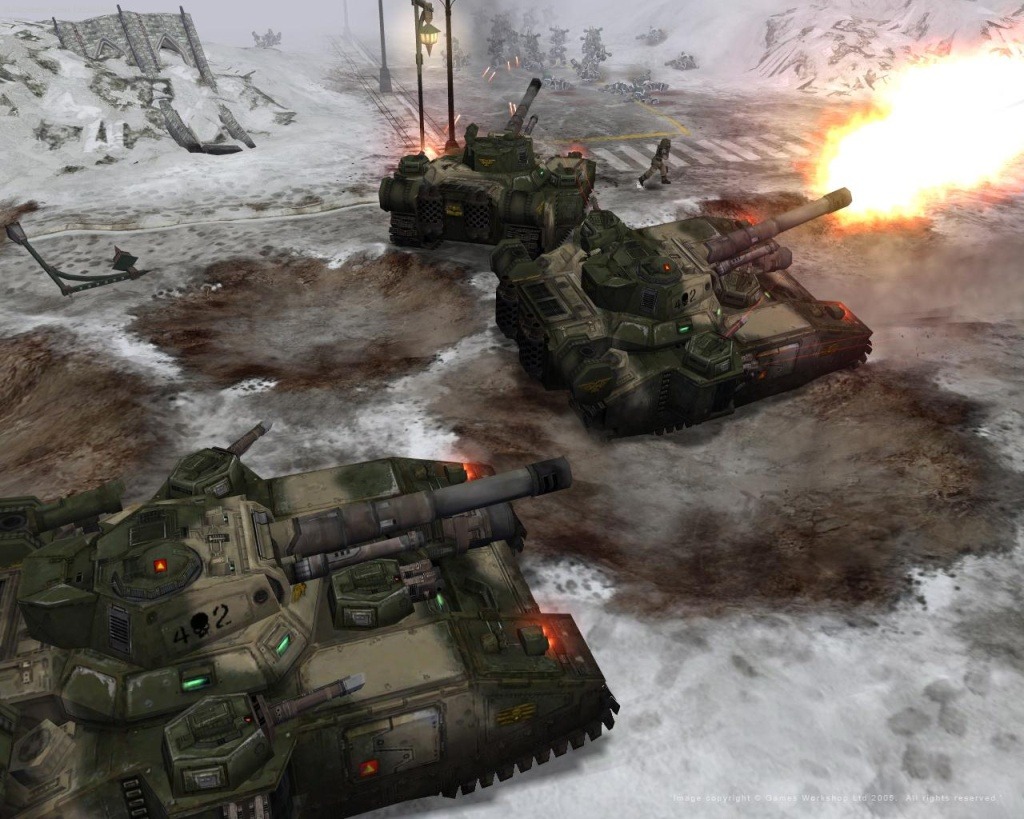 Скриншот из игры Warhammer 40,000: Dawn of War - Winter Assault - 199