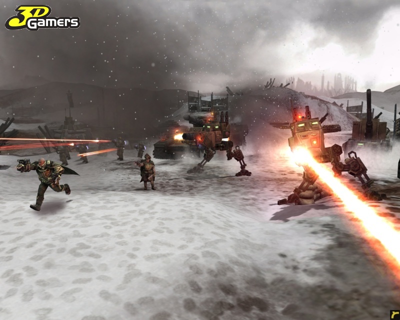 Скриншот из игры Warhammer 40,000: Dawn of War - Winter Assault - 93