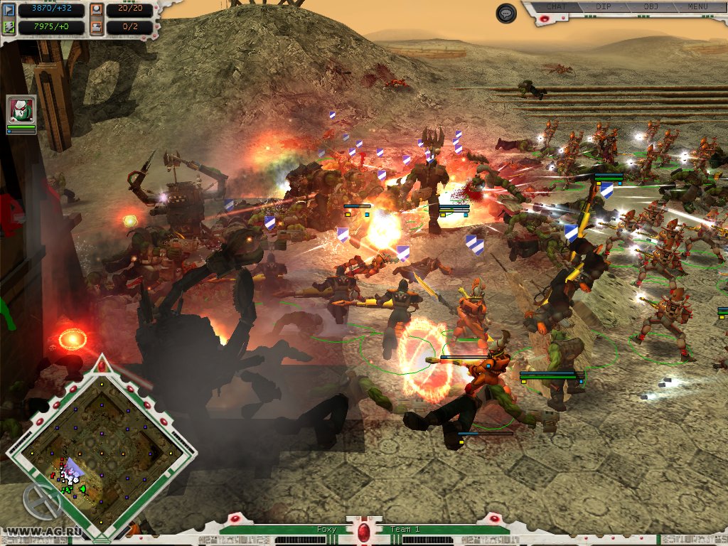 Скриншот из игры Warhammer 40,000: Dawn of War - Winter Assault - 177