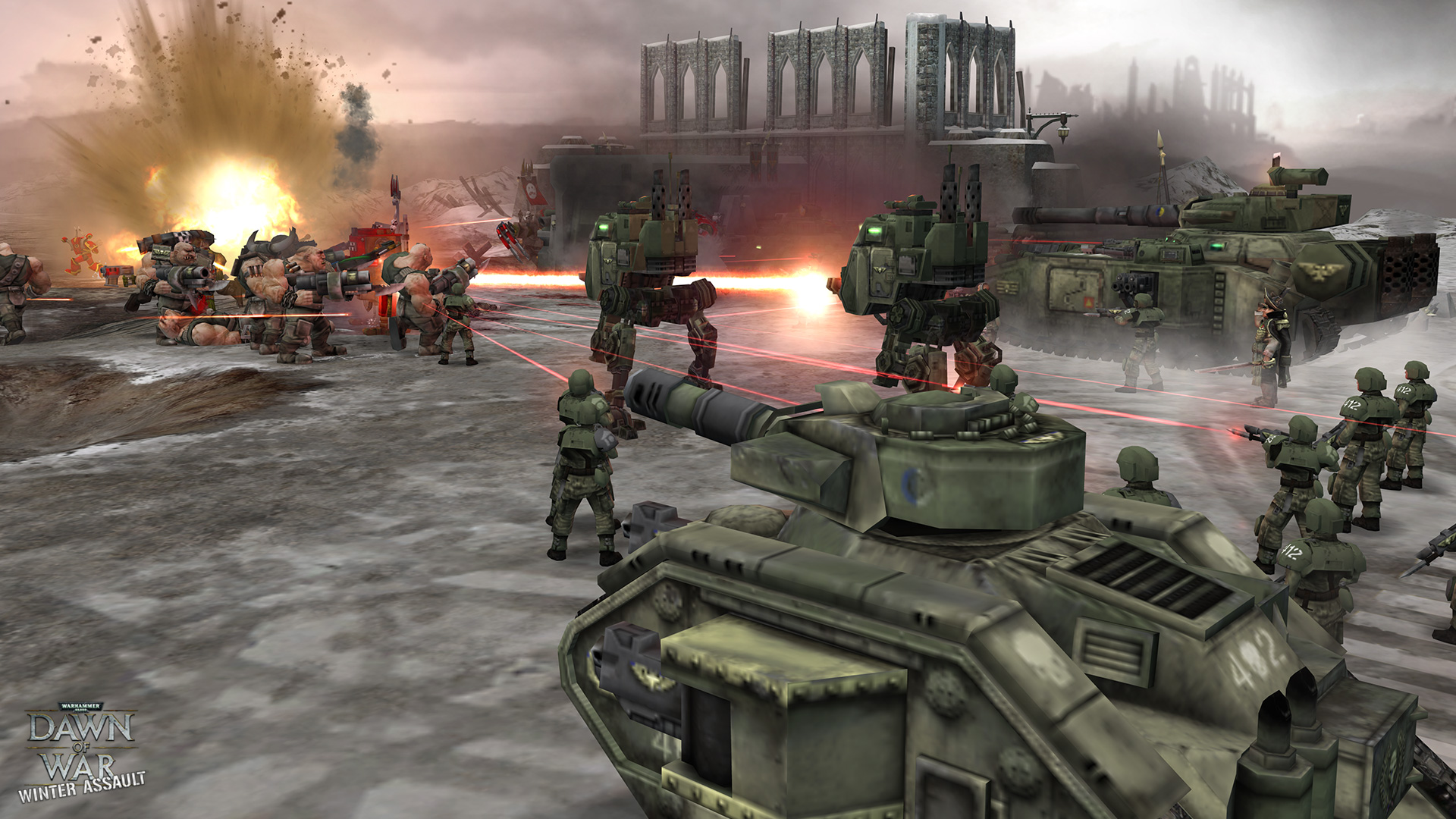 Скриншот из игры Warhammer 40,000: Dawn of War - Winter Assault - 95