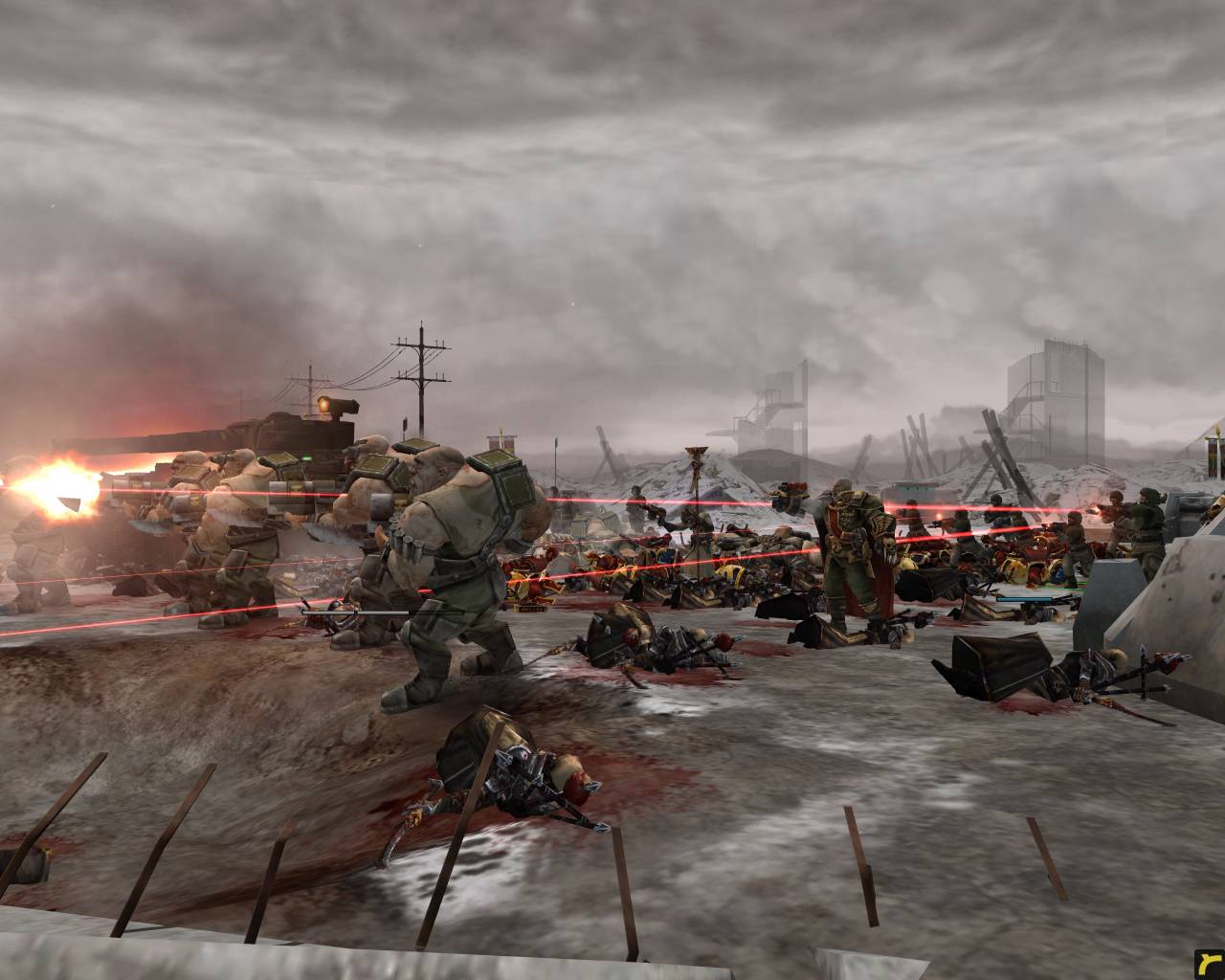 Скриншот из игры Warhammer 40,000: Dawn of War - Winter Assault - 104