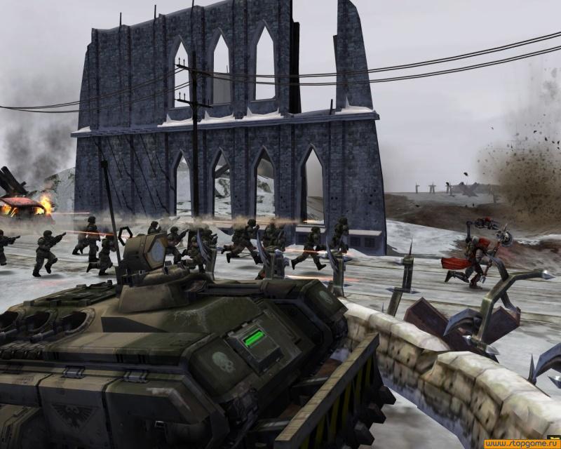 Скриншот из игры Warhammer 40,000: Dawn of War - Winter Assault - 87