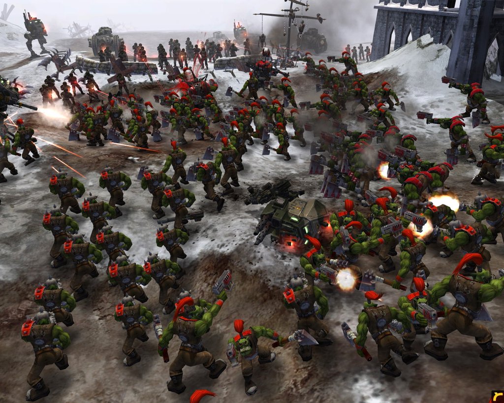 Скриншот из игры Warhammer 40,000: Dawn of War - Winter Assault - 108