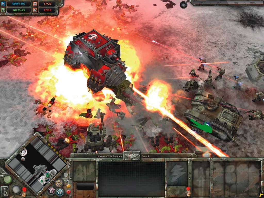 Скриншот из игры Warhammer 40,000: Dawn of War - Winter Assault - 79