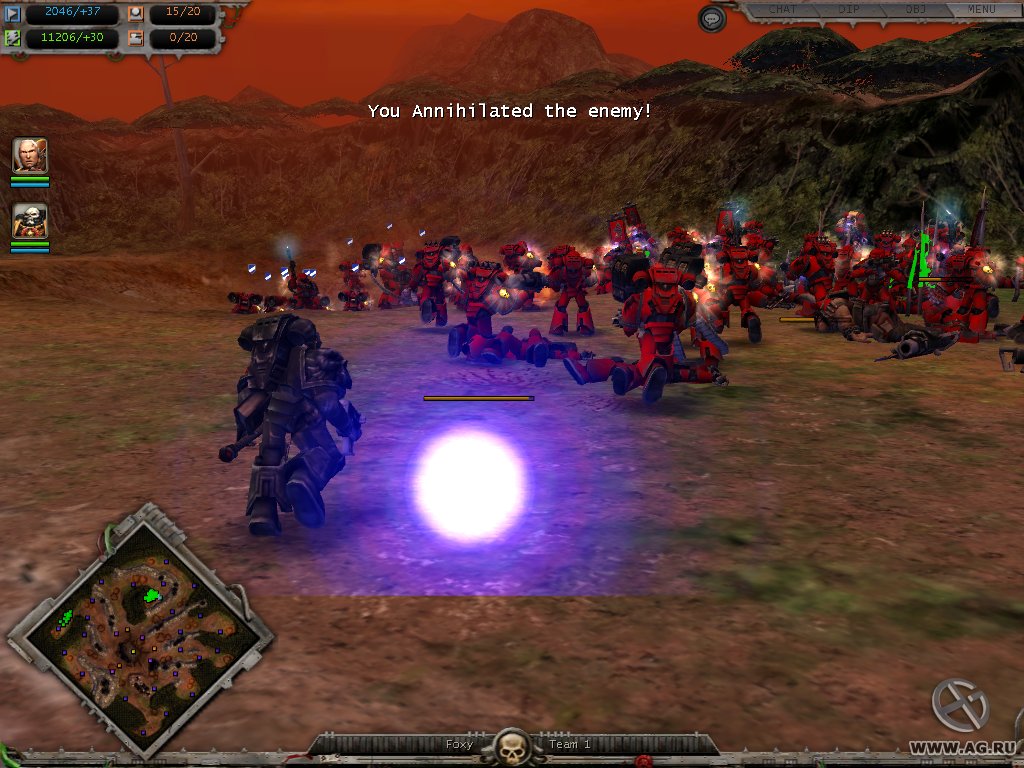 Скриншот из игры Warhammer 40,000: Dawn of War - Winter Assault - 46