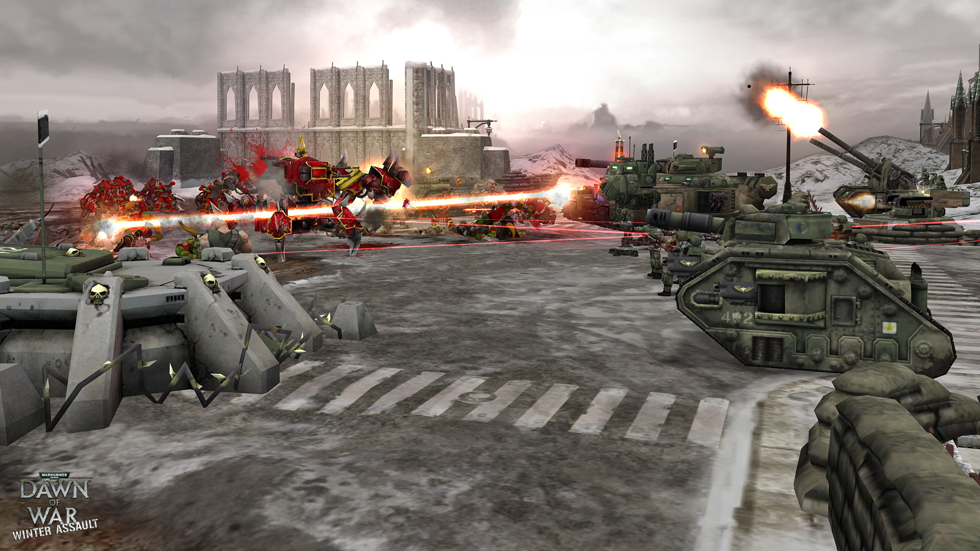 Скриншот из игры Warhammer 40,000: Dawn of War - Winter Assault - 115