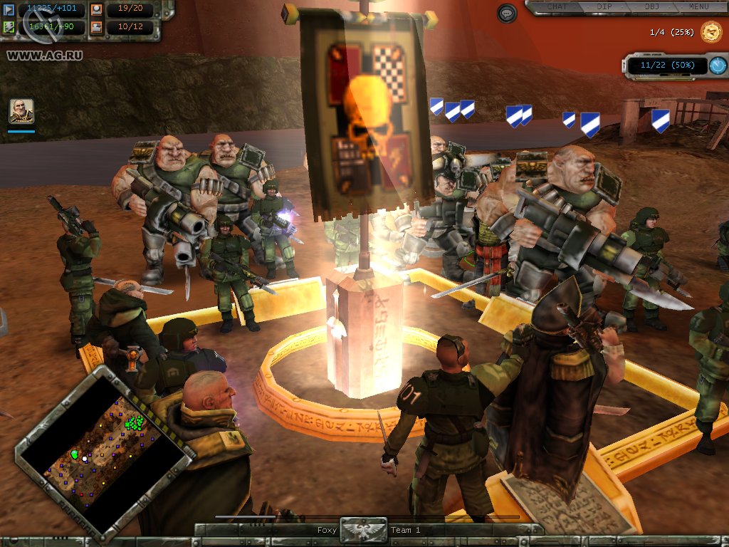 Скриншот из игры Warhammer 40,000: Dawn of War - Winter Assault - 196