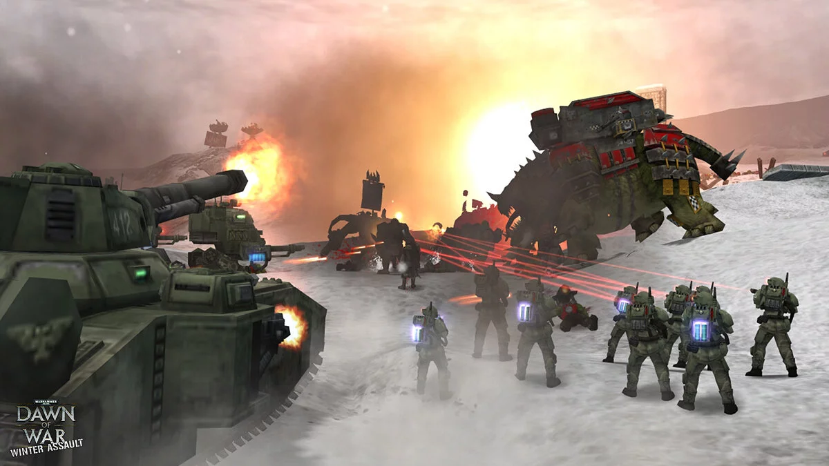 Скриншот из игры Warhammer 40,000: Dawn of War - Winter Assault - 22
