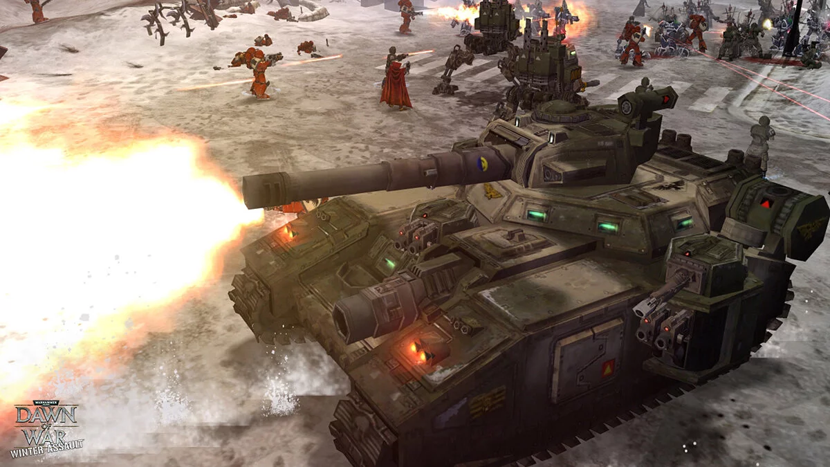 Скриншот из игры Warhammer 40,000: Dawn of War - Winter Assault - 18