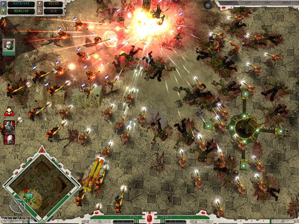 Скриншот из игры Warhammer 40,000: Dawn of War - Winter Assault - 121