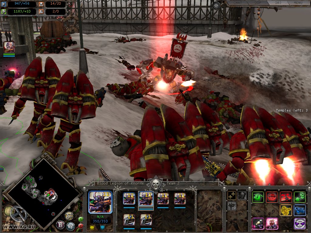 Скриншот из игры Warhammer 40,000: Dawn of War - Winter Assault - 82