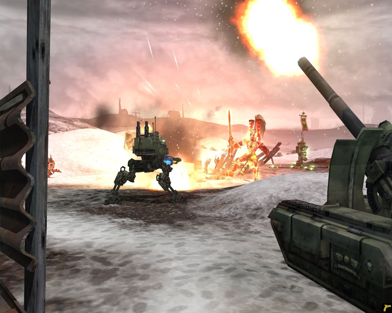 Скриншот из игры Warhammer 40,000: Dawn of War - Winter Assault - 107