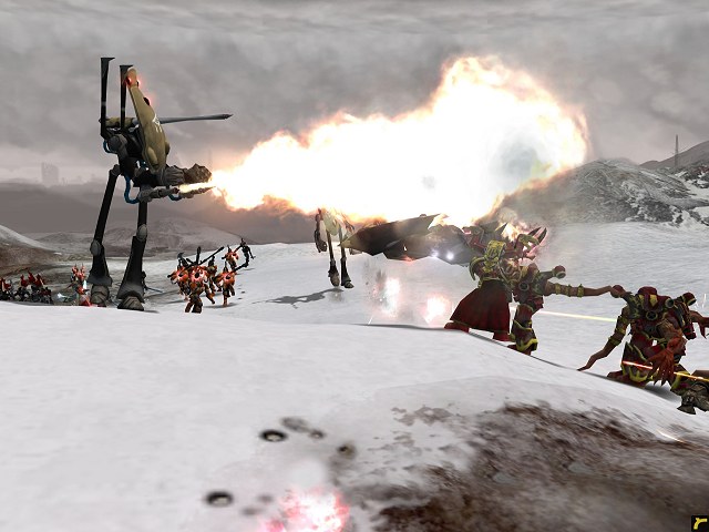 Скриншот из игры Warhammer 40,000: Dawn of War - Winter Assault - 11