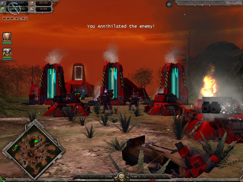 Скриншот из игры Warhammer 40,000: Dawn of War - Winter Assault - 41