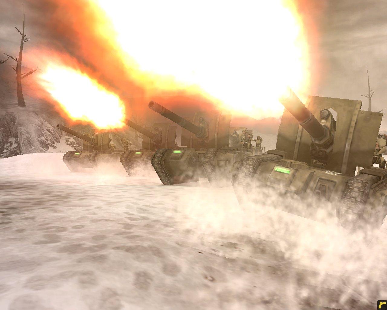 Скриншот из игры Warhammer 40,000: Dawn of War - Winter Assault - 16
