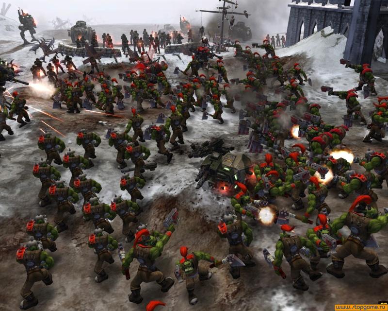 Скриншот из игры Warhammer 40,000: Dawn of War - Winter Assault - 97