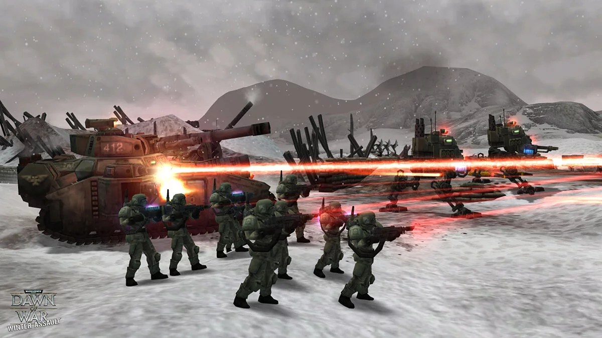 Скриншот из игры Warhammer 40,000: Dawn of War - Winter Assault - 35