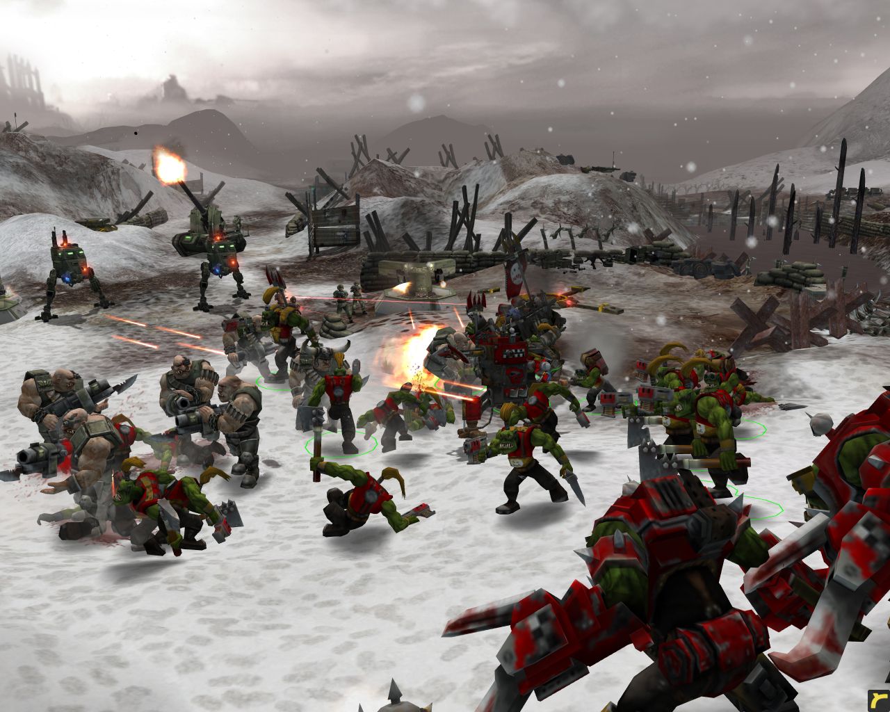 Скриншот из игры Warhammer 40,000: Dawn of War - Winter Assault - 205