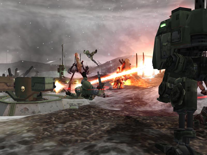 Скриншот из игры Warhammer 40,000: Dawn of War - Winter Assault - 65