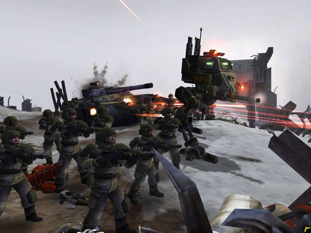 Скриншот из игры Warhammer 40,000: Dawn of War - Winter Assault - 58