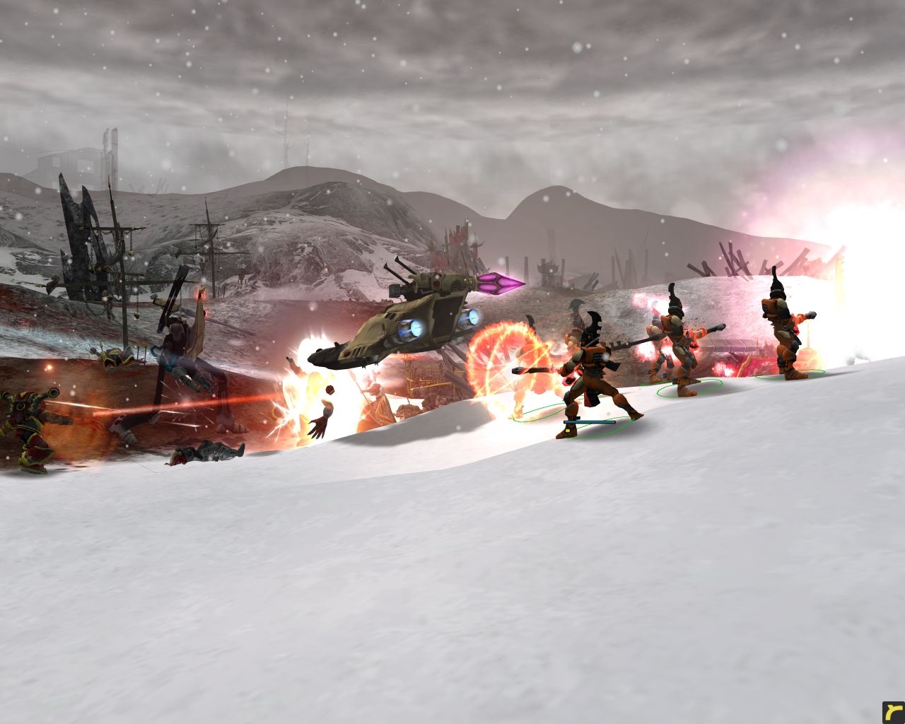Скриншот из игры Warhammer 40,000: Dawn of War - Winter Assault - 62