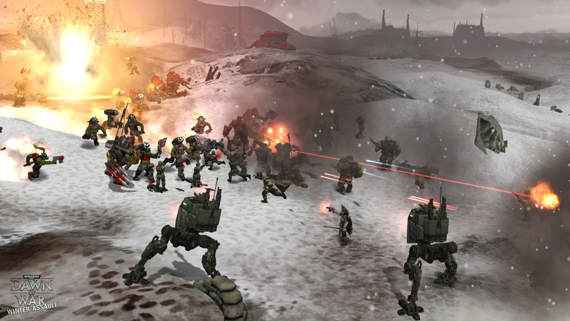 Скриншот из игры Warhammer 40,000: Dawn of War - Winter Assault - 117