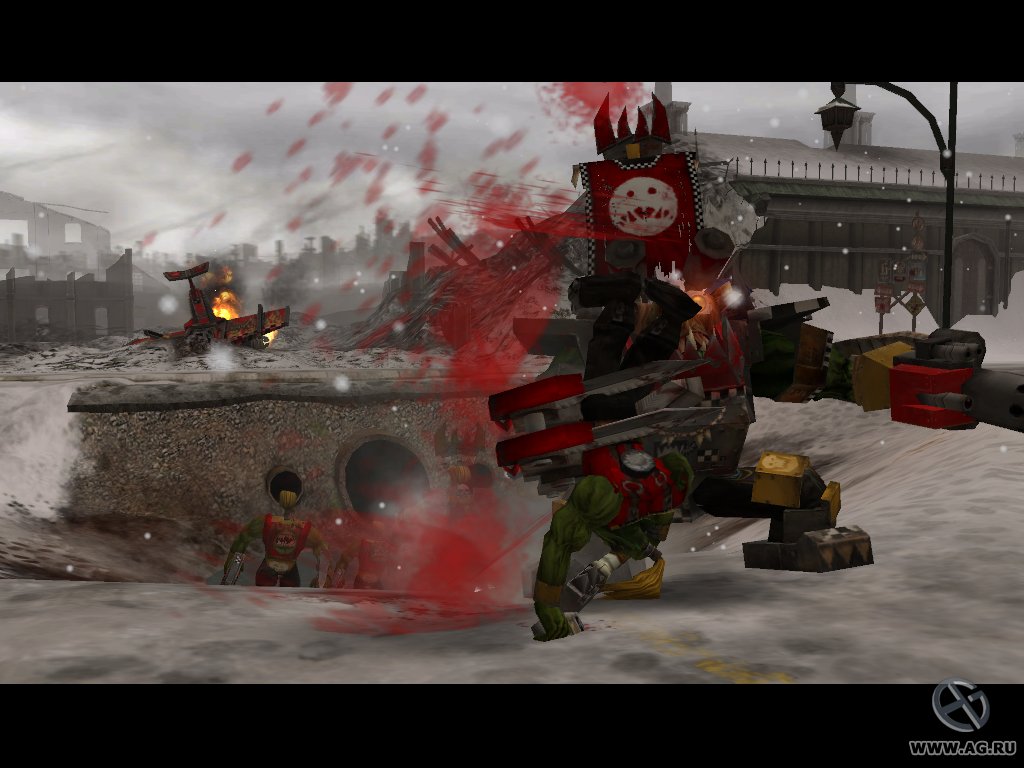 Скриншот из игры Warhammer 40,000: Dawn of War - Winter Assault - 122