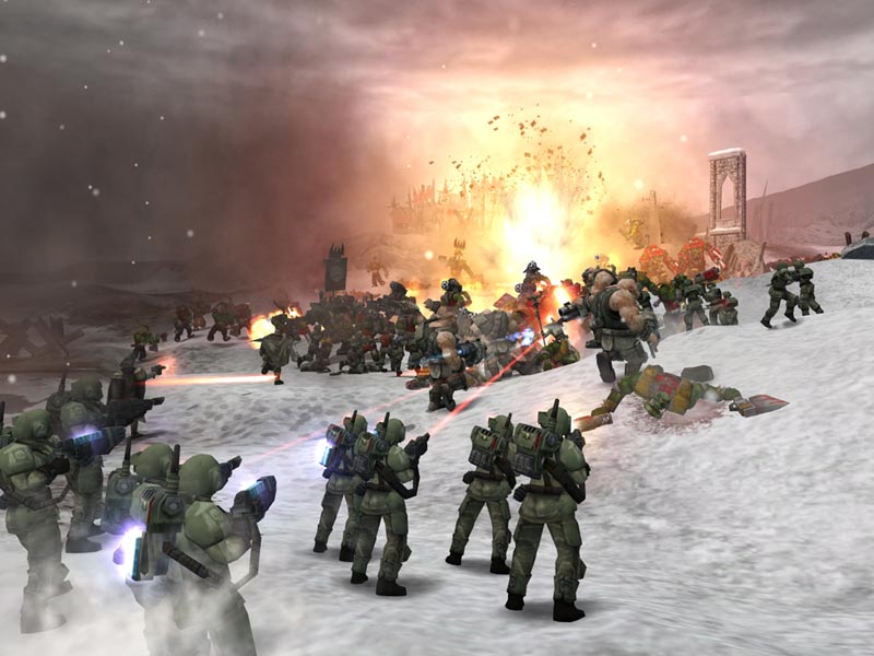 Скриншот из игры Warhammer 40,000: Dawn of War - Winter Assault - 60