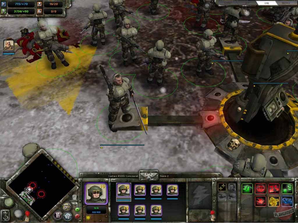 Скриншот из игры Warhammer 40,000: Dawn of War - 86