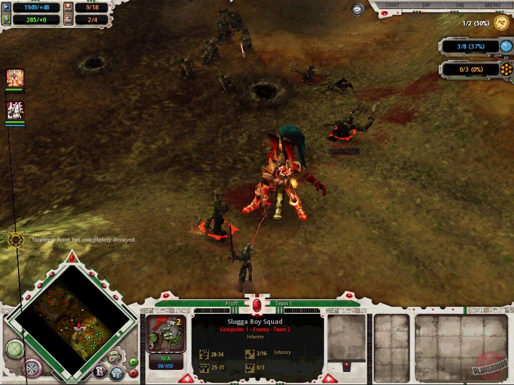 Скриншот из игры Warhammer 40,000: Dawn of War - 134