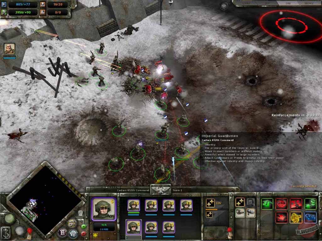 Скриншот из игры Warhammer 40,000: Dawn of War - 77