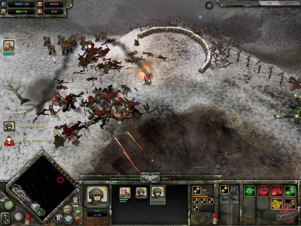 Скриншот из игры Warhammer 40,000: Dawn of War - 107