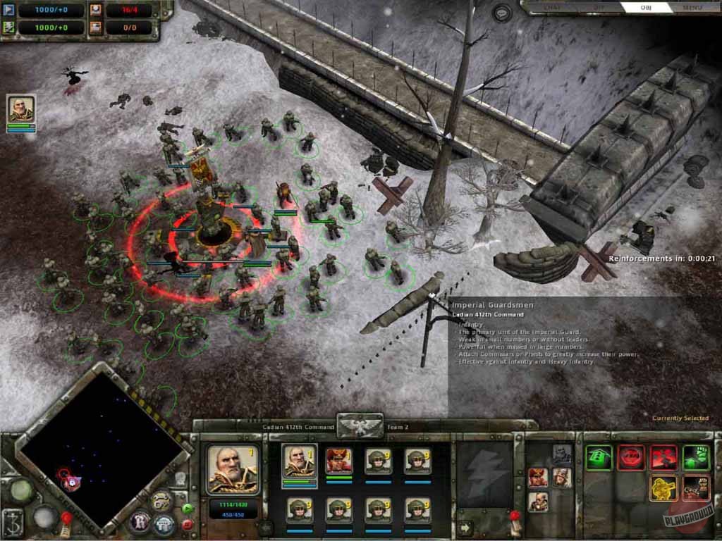 Скриншот из игры Warhammer 40,000: Dawn of War - 127