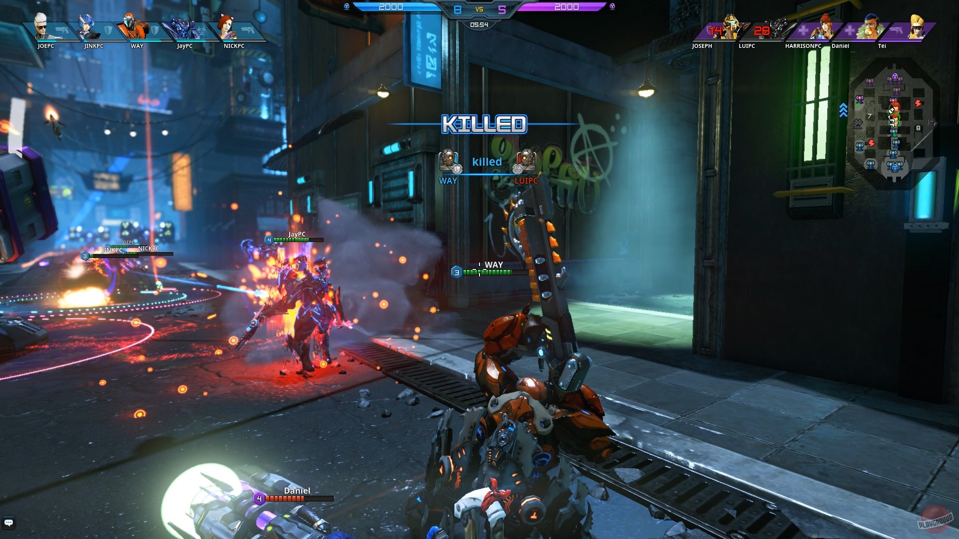 Скриншот из игры THE DAY Online - 15