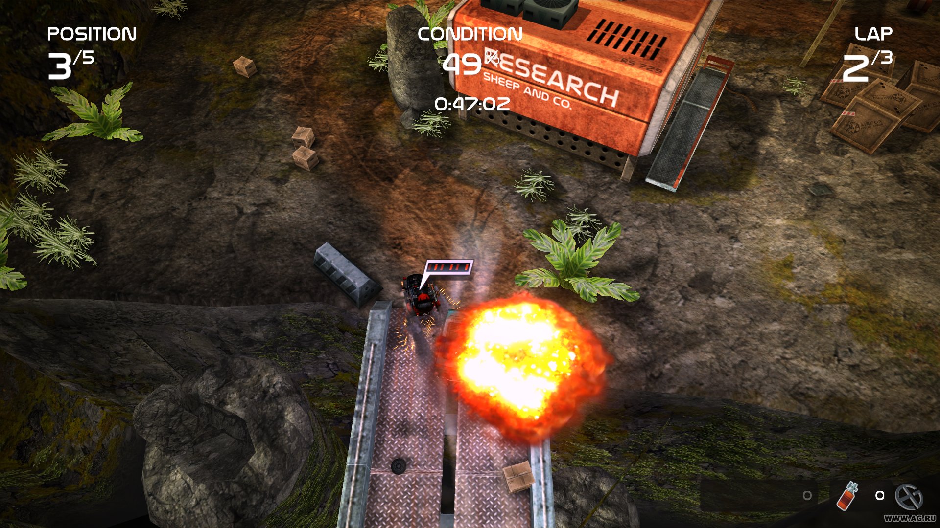 Скриншот из игры Death Rally - 57