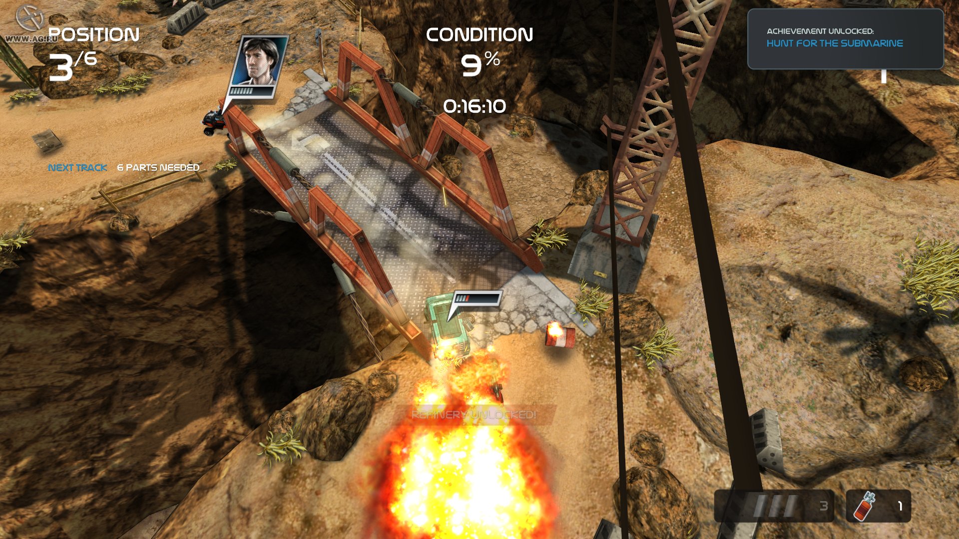 Скриншот из игры Death Rally - 54