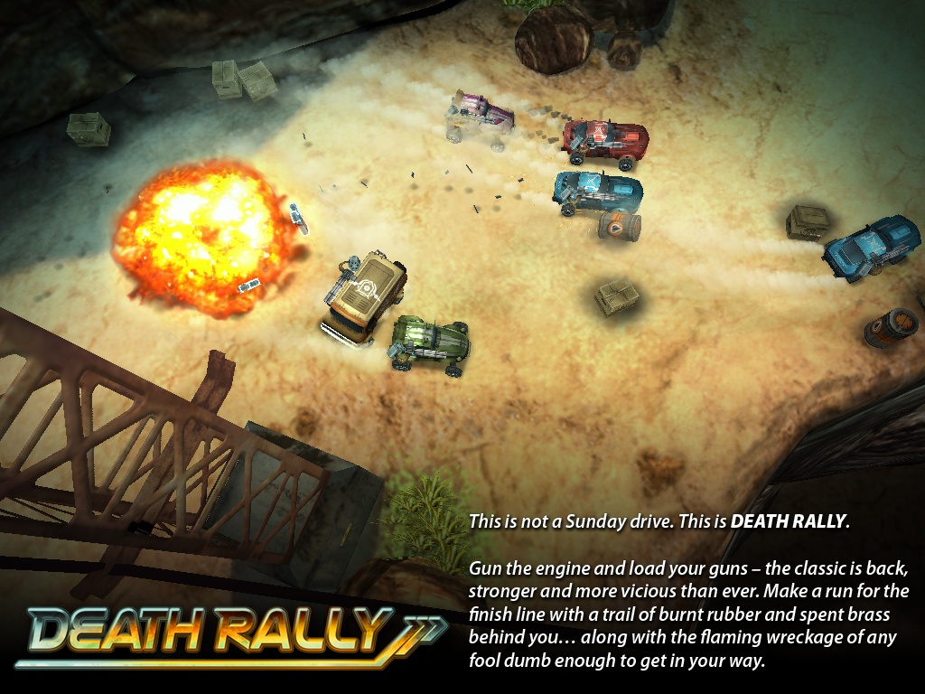 Скриншот из игры Death Rally - 16