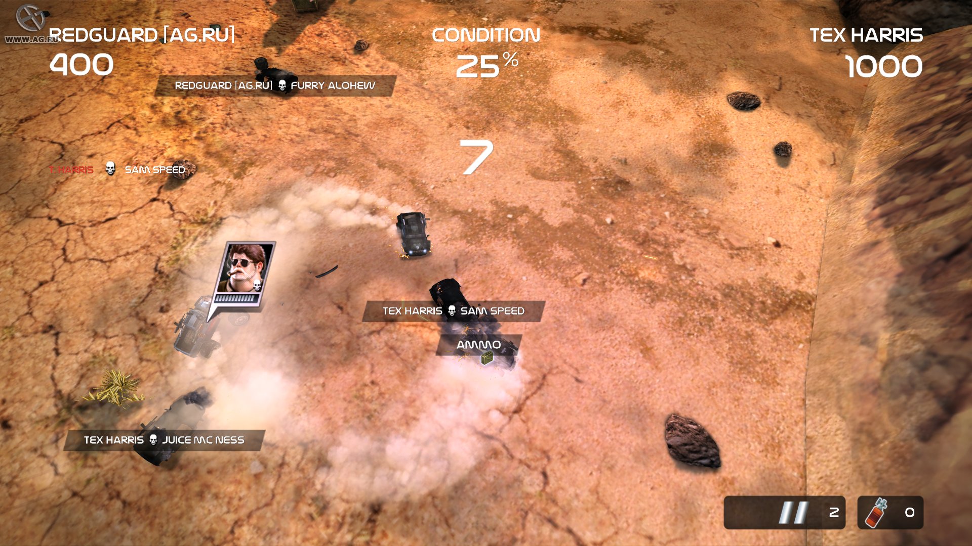 Скриншот из игры Death Rally - 69