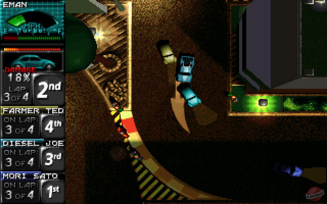 Скриншот из игры Death Rally - 4