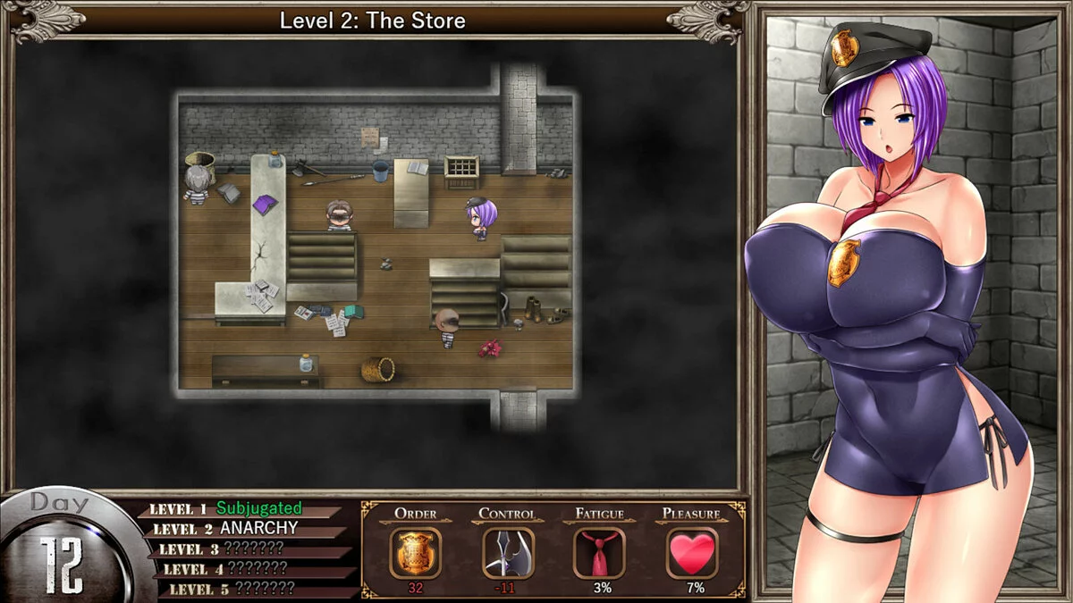 Скриншот из игры Karryn's Prison - 5