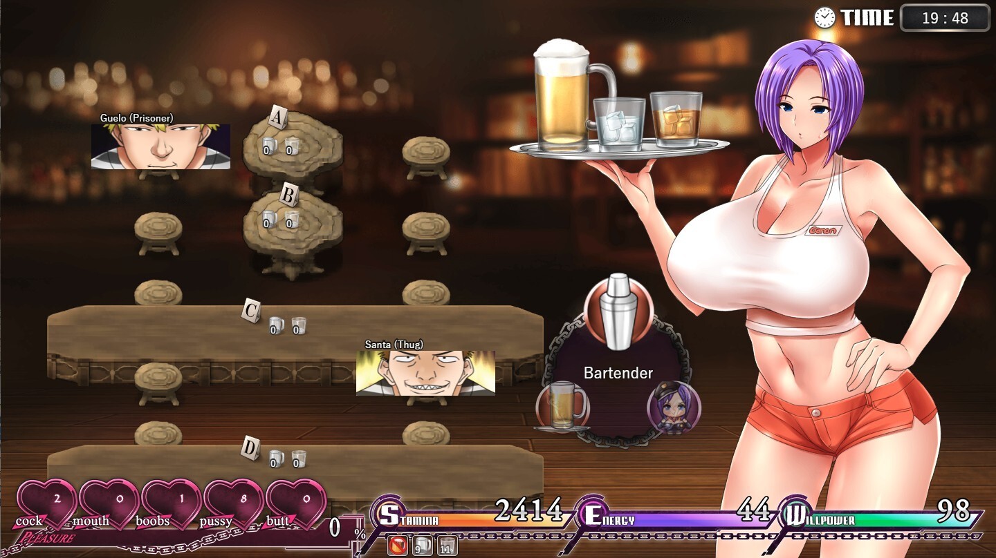 Скриншот из игры Karryn's Prison - 15