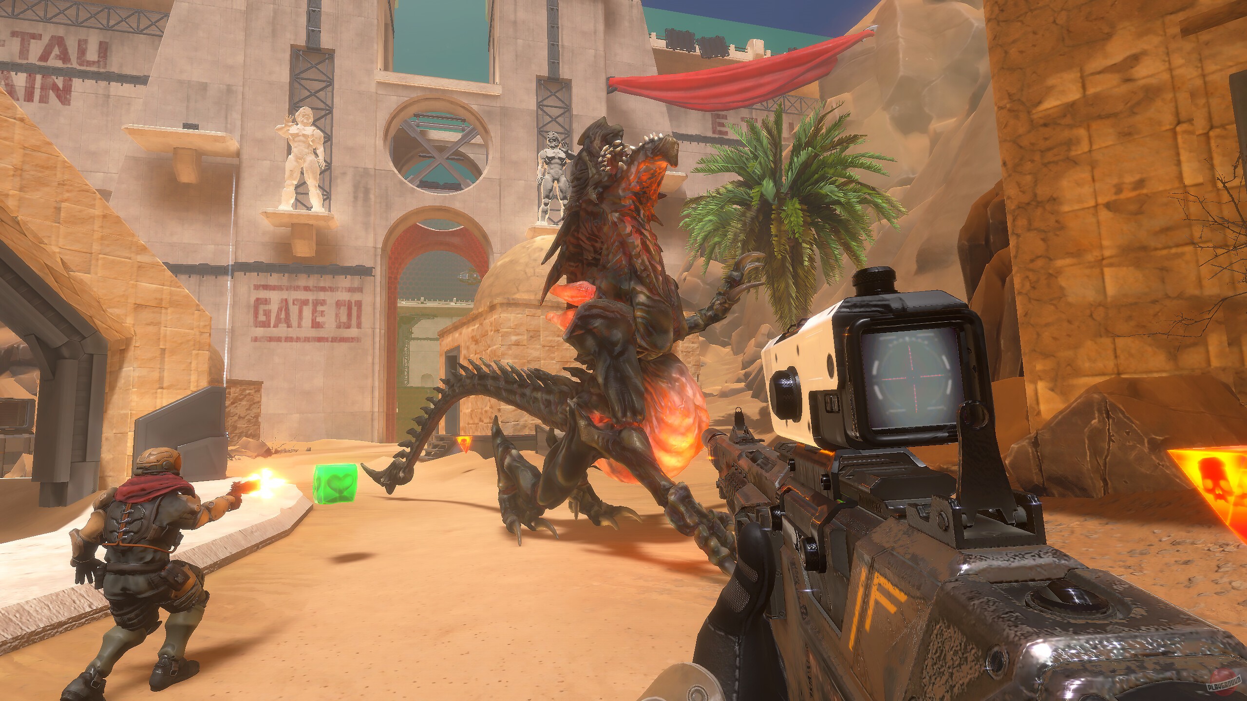 Скриншот из игры Ironsand - 1