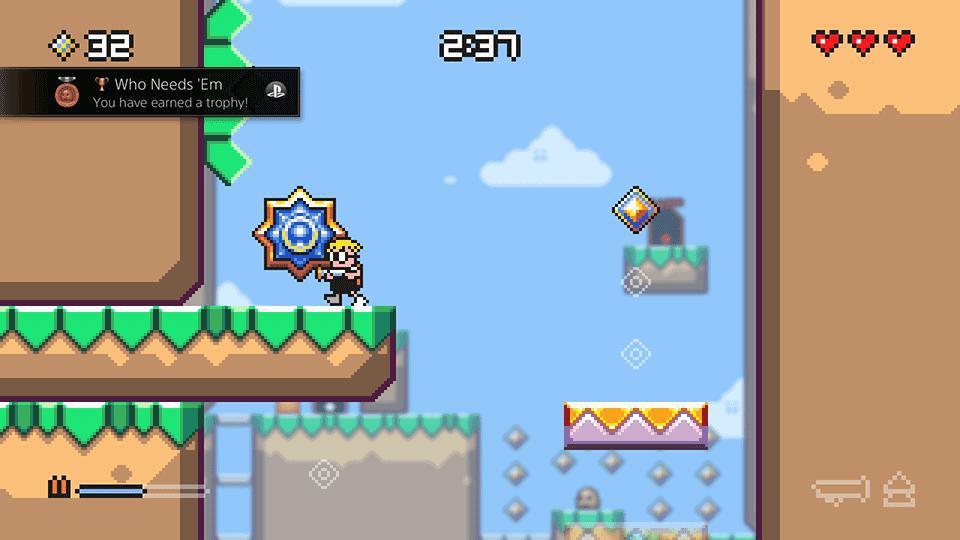 Скриншот из игры Mutant Mudds Deluxe - 62